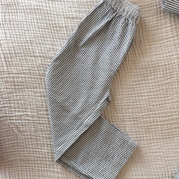 Striped Blazer and Pants Set - Picture 5 of 7